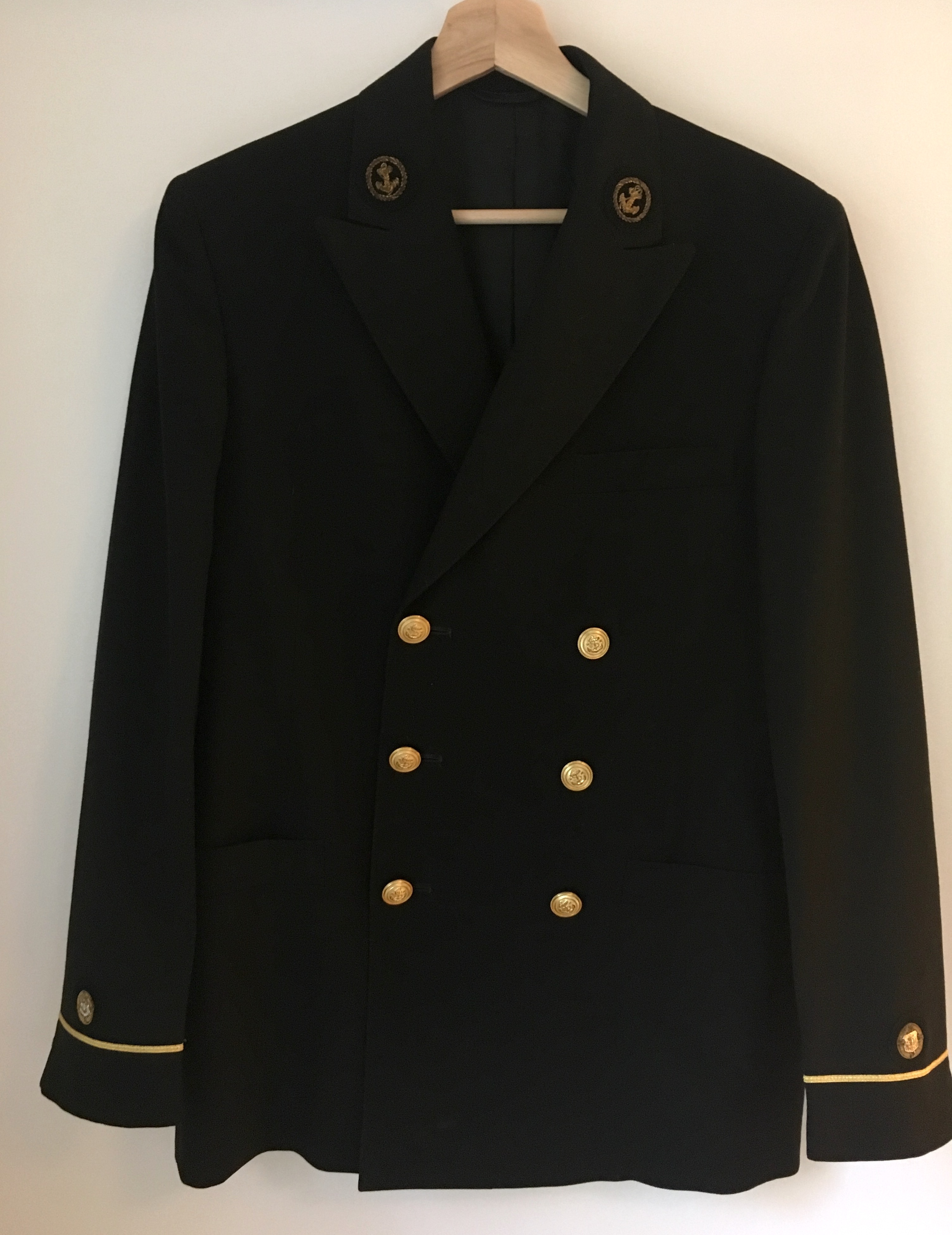 usmma uniforms: service dress blue, 1980s – a collection of writing