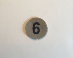 Corps of Cadets company number patch.