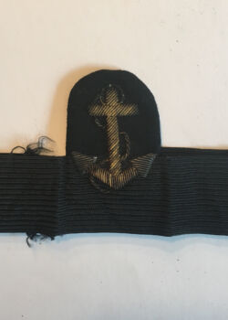 Cadet Corps C/M embroidered device variant for the combination cap. 1944.