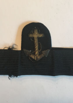 Cadet Corps C/M embroidered device variant for the combination cap. 1944.