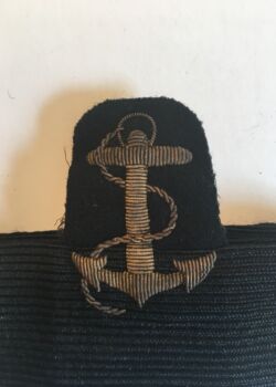 Cadet Corps C/M embroidered device for the combination cap. 1939-44.