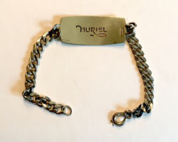 Tennis bracelet (reverse).