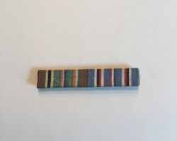 U.S. Navy. Ribbon bar. European theater (left) and American theater (right). 1943.