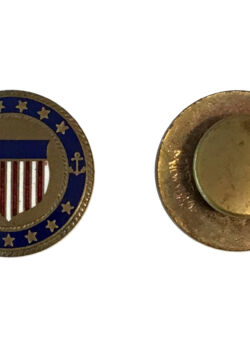 U.S. Maritime Commission, U.S. Maritime Service officer trainee, collar dogs. 1938-1939 (40?).