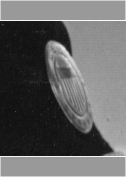 USMS Enrolled Officer cap badge detail. 1939.