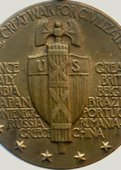 World War I Victory Medal. Reverse.