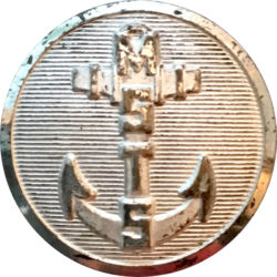 Military Sea Transportation Service (2nd pattern) steward, obverse GO-28